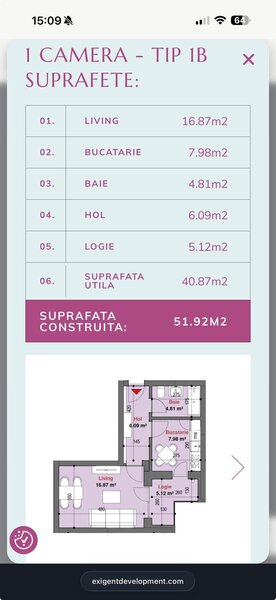 Drumul Taberei  Garsoniera, 1/11, Lujerului, Exigent Plaza faza 5